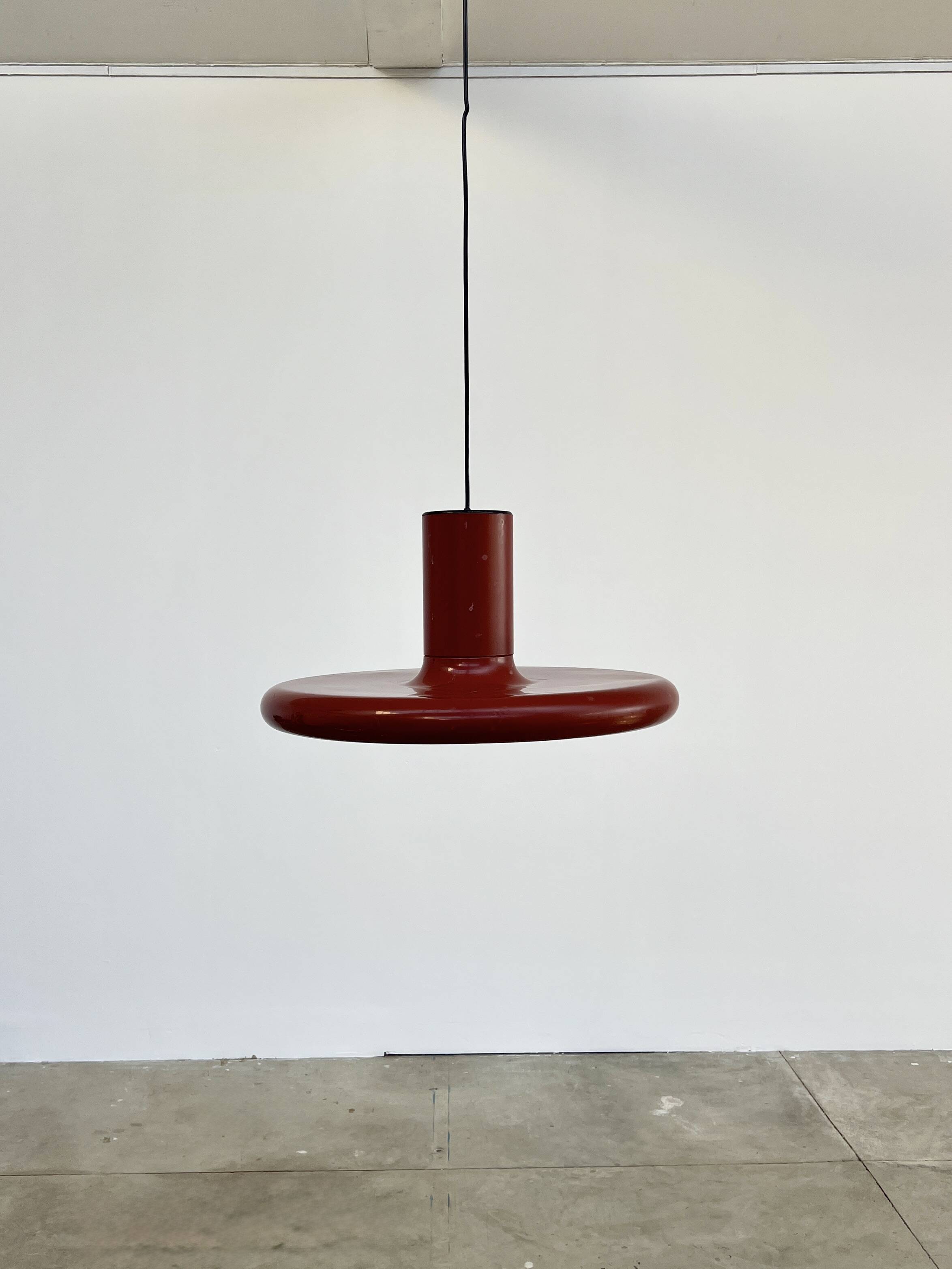 Lita dome suspension 58 vintage brick red