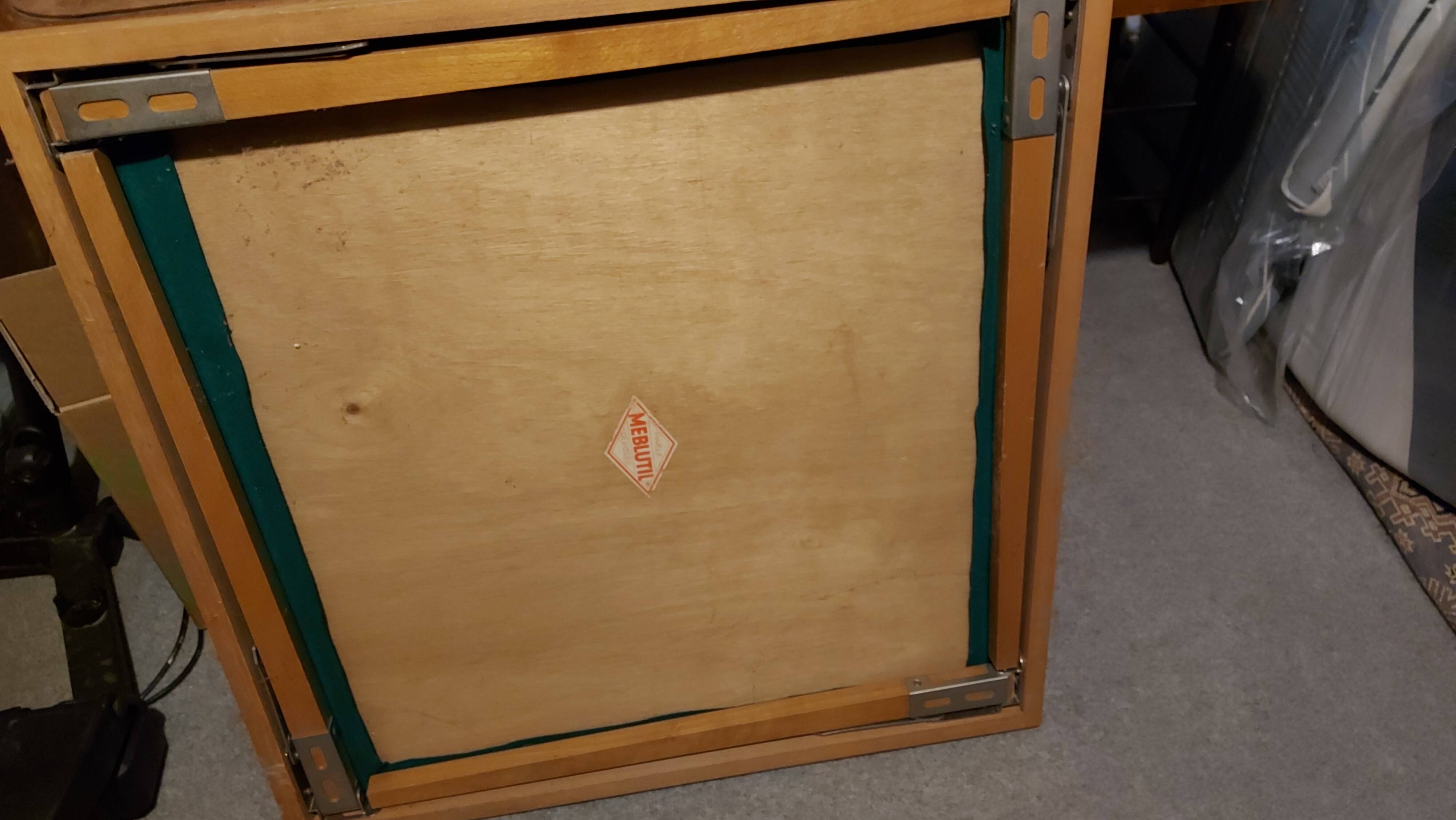 Folding bridge table meblutil