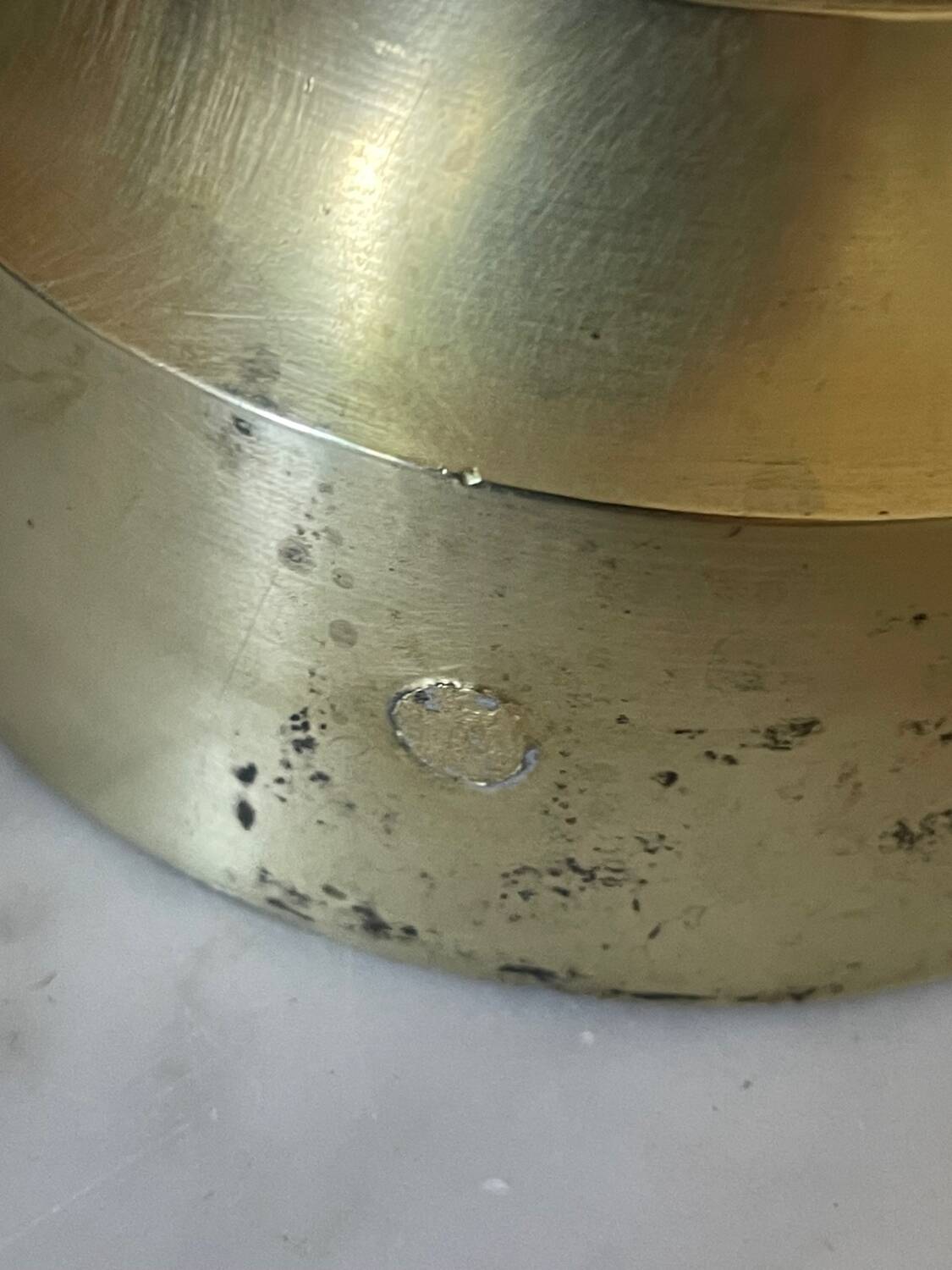 Paire de serre-livres en laiton