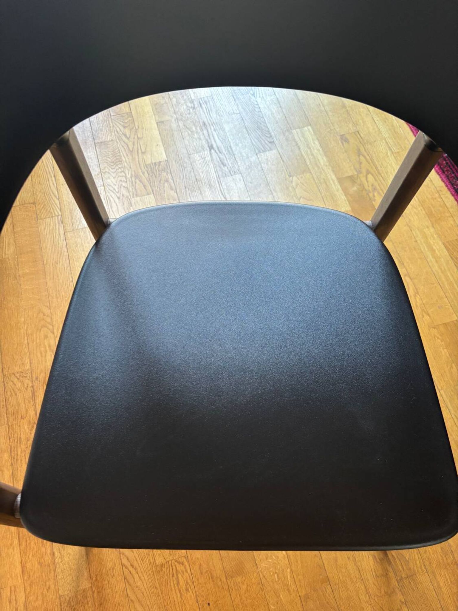 Black walnut armchair Herit - Normann Copenhagen