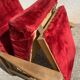 Morris velvet armchair