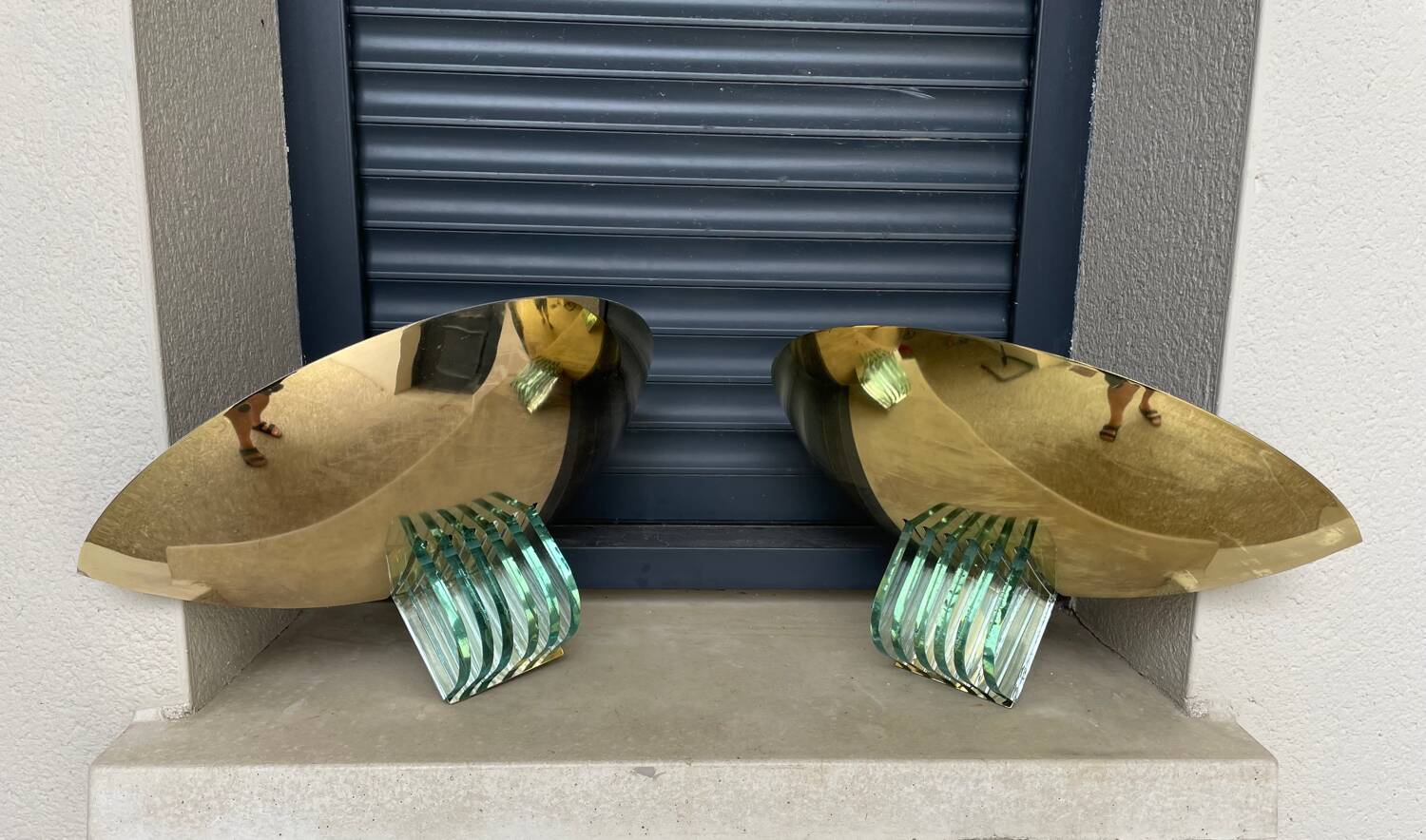 Pair of Regency wall lights