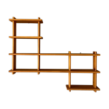 Modernist pine shelf bookcase Regain