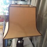 Lacquered table lamp Philippe Barbier years 1970