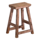 Tabouret ancien à patine rose (c.1900) #8