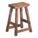 Tabouret ancien à patine rose (c.1900) #8