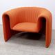 Sancal Remnant orange lounge chair