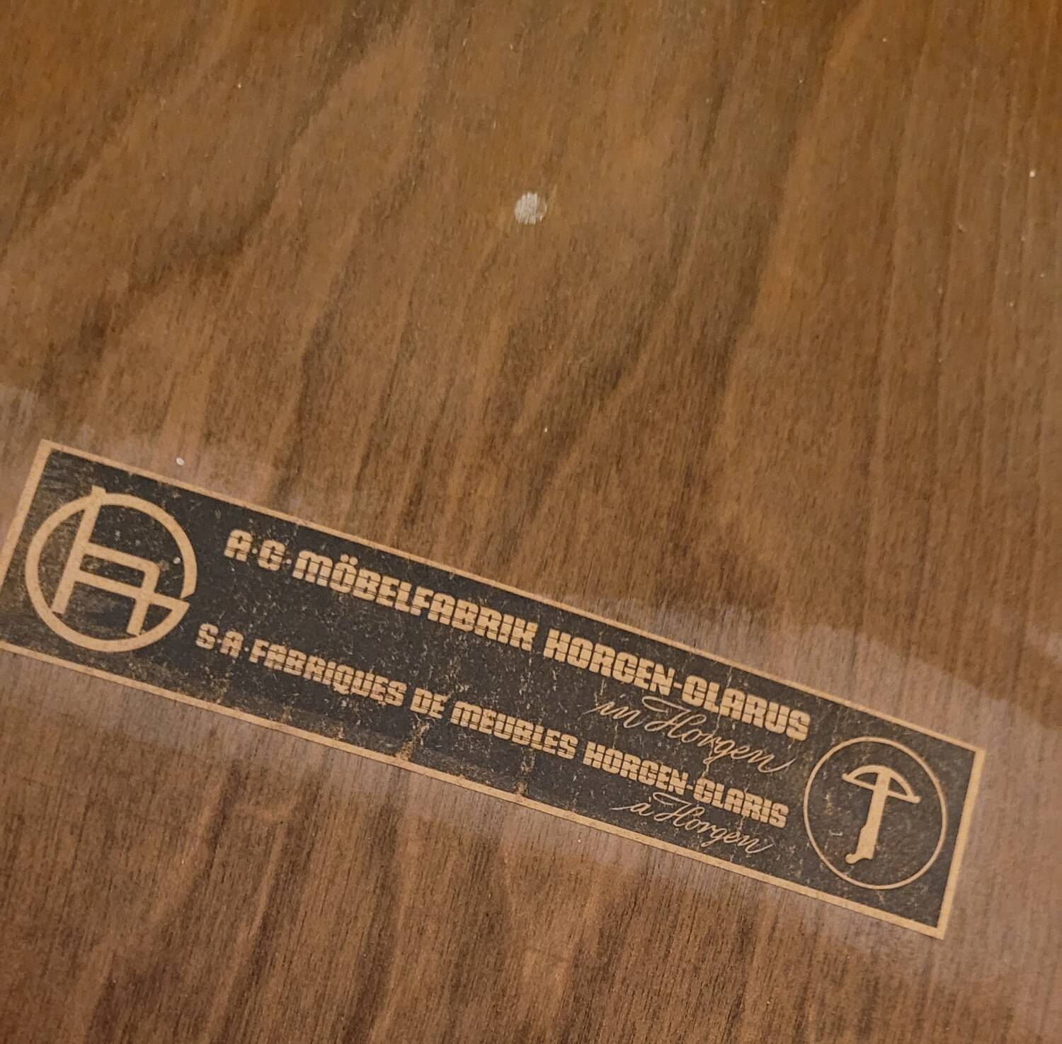 vintage armchair 1960 Horgen Glarus (German Switzerland)