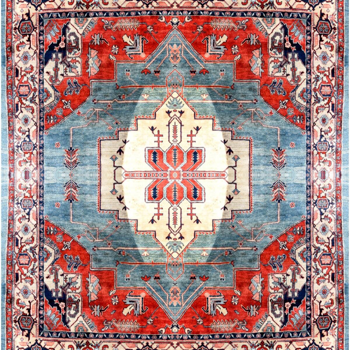Persian oriental carpet iran gabbeh - size: 3.50 x 2.50 metres - "galerie sardje"