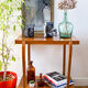 Table d'appoint, desserte, console double plateau