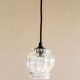 Molded glass suspension with new black cable