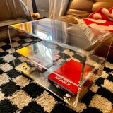 Plexiglass coffee table