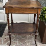 Antique dressing table in inlaid wood