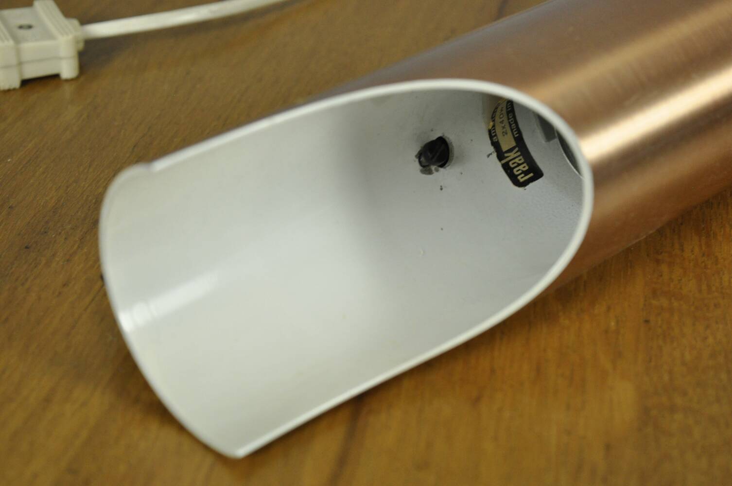 Fuga metal wall light by Maija Liisa Komulainen for Raak, Finland 1964