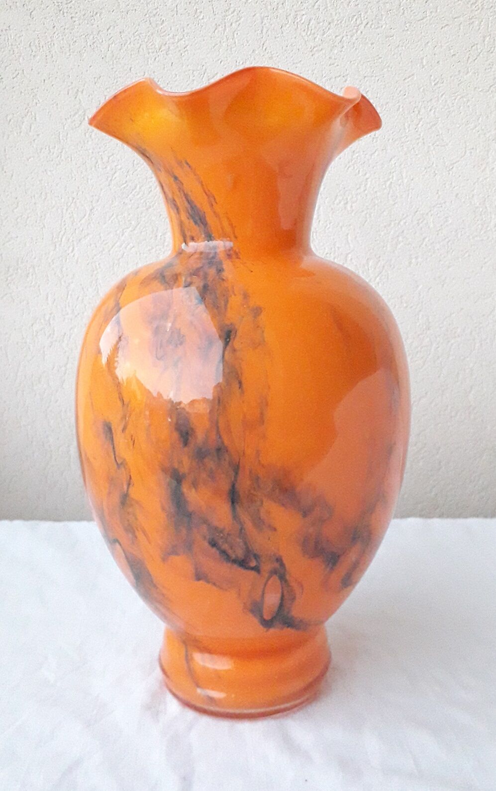 Orange vase