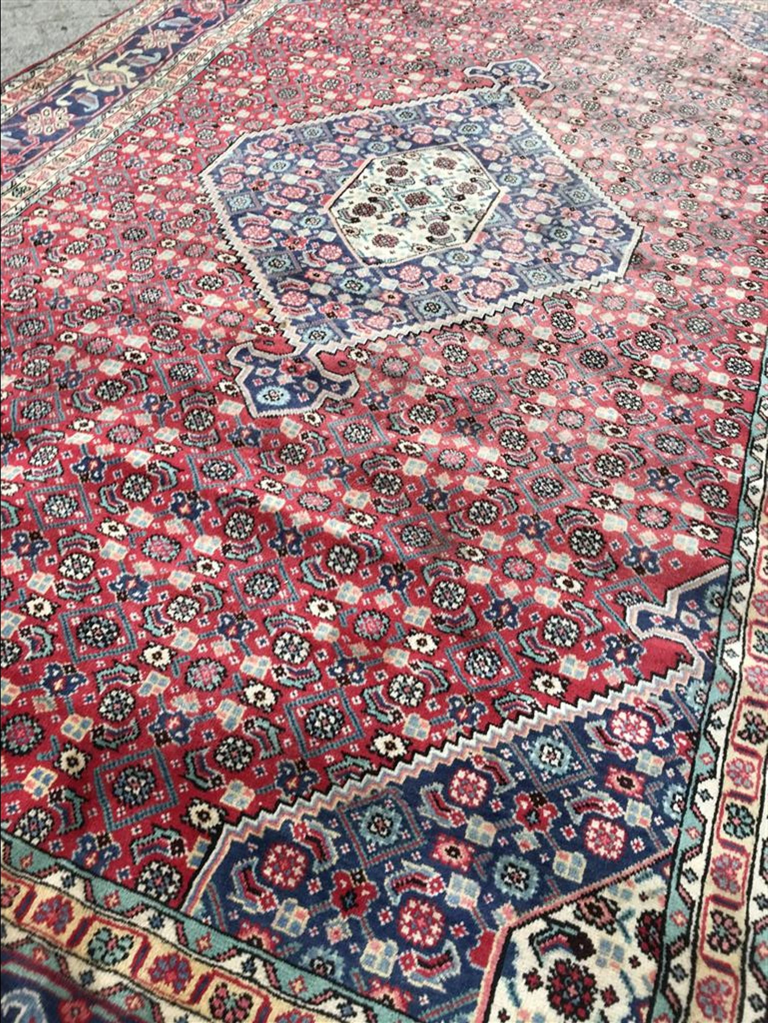Former carpet Tabriz Iran 186x300 cm