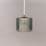 Lampe suspendue suédoise de la verrerie Orrefors