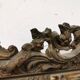 Ancient mirror 116 x 82 Napoleon III wood and gilded stucco