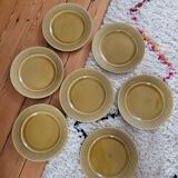 Lot de 7 assiettes à dessert Niderviller