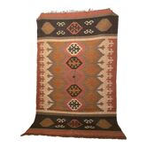 Tapis en laine Kilim Dhurrie 210x150