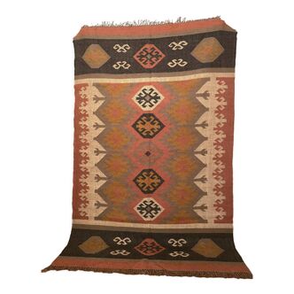 Tapis en laine Kilim Dhurrie 210x150