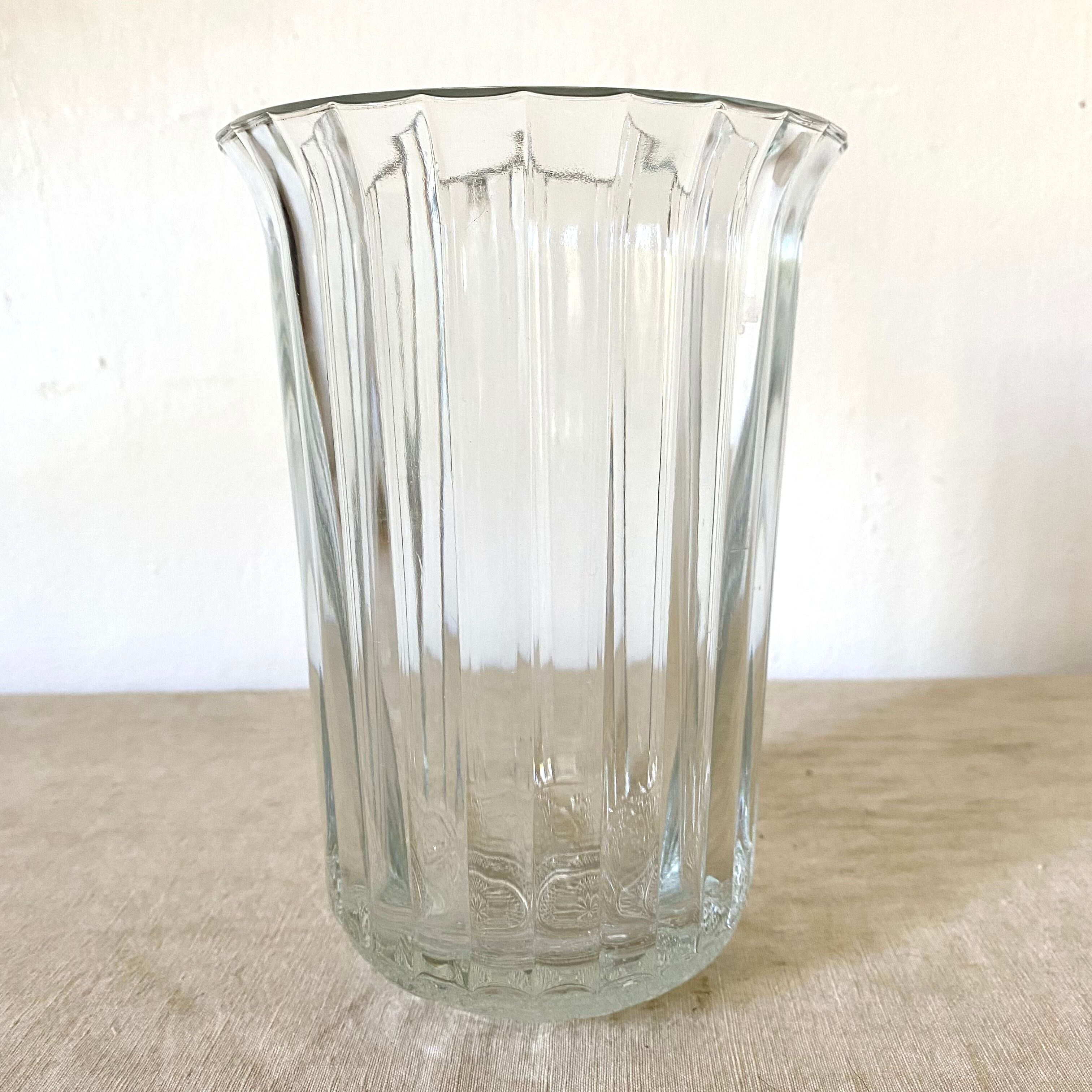 Vintage glass vase