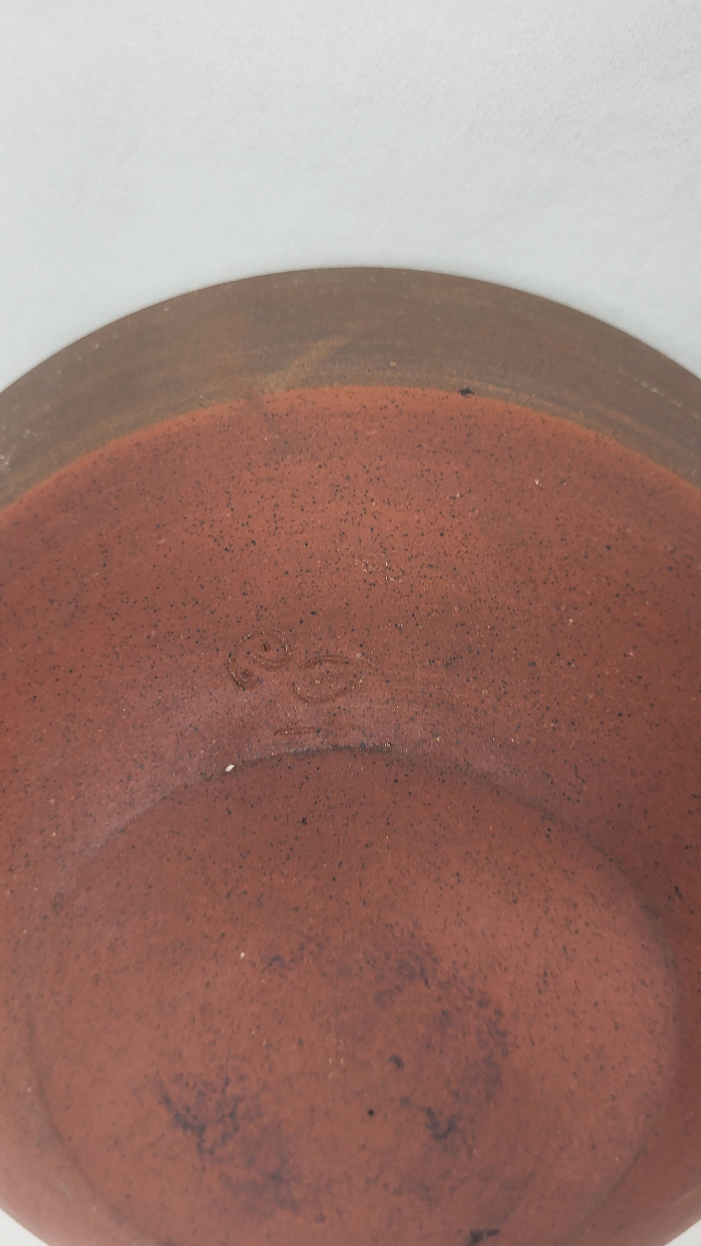 Stoneware salad bowl by J&N Pierlot Ratilly Puisaye