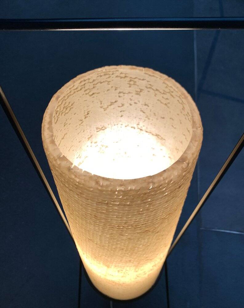 Mid-century minimalist floor lamp by Hesse Leuchten, 1960s.