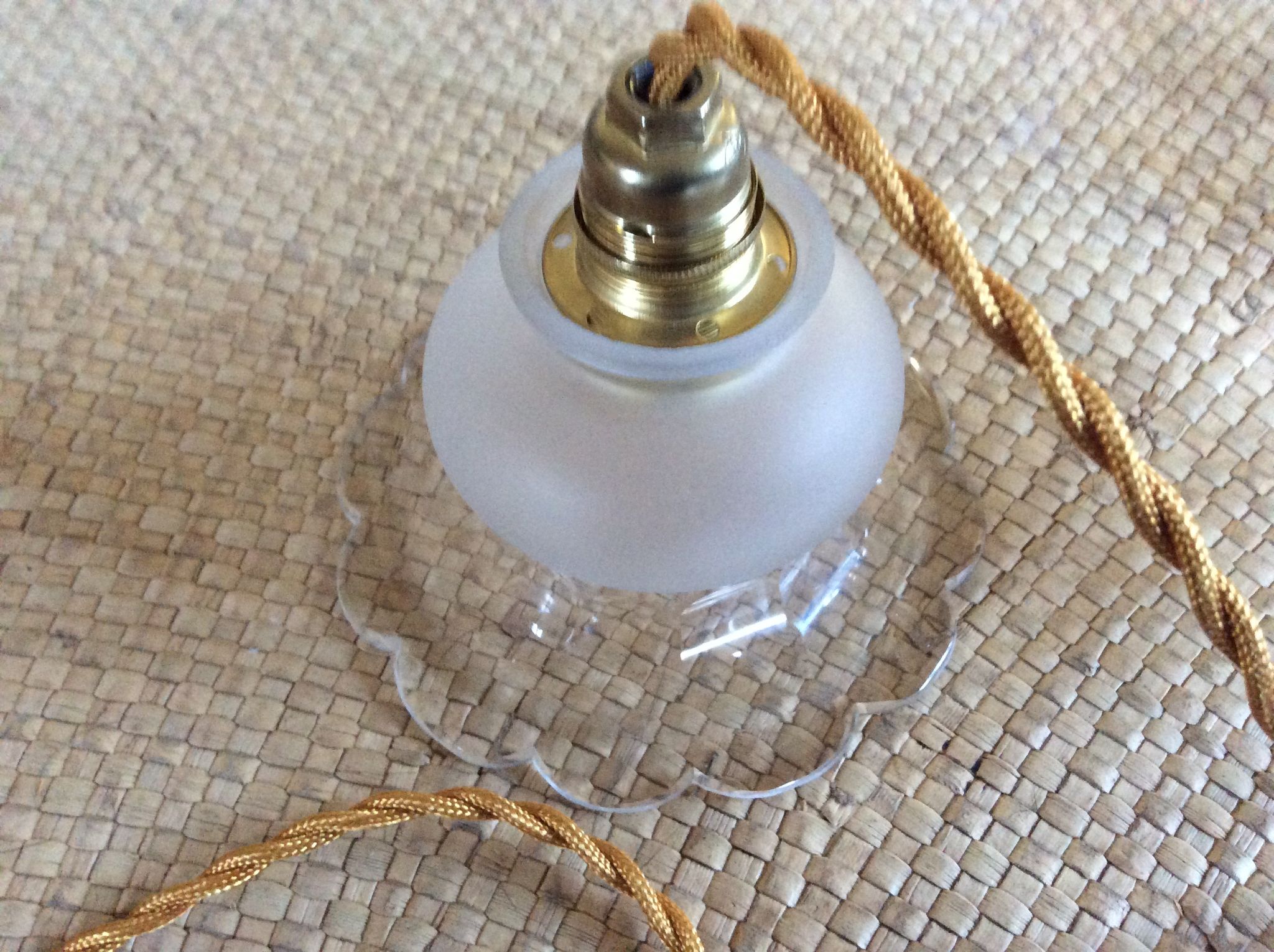 Set de 2 suspensions vintage