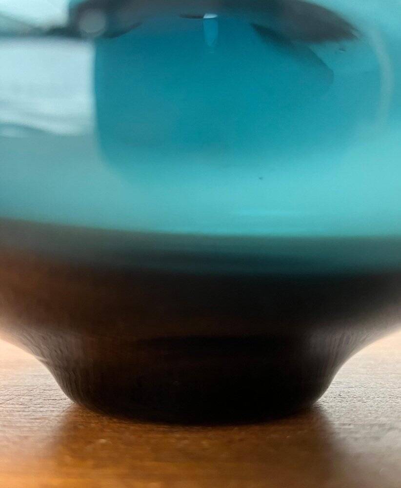 Mid-century Scandinavian glass vase, 1960s