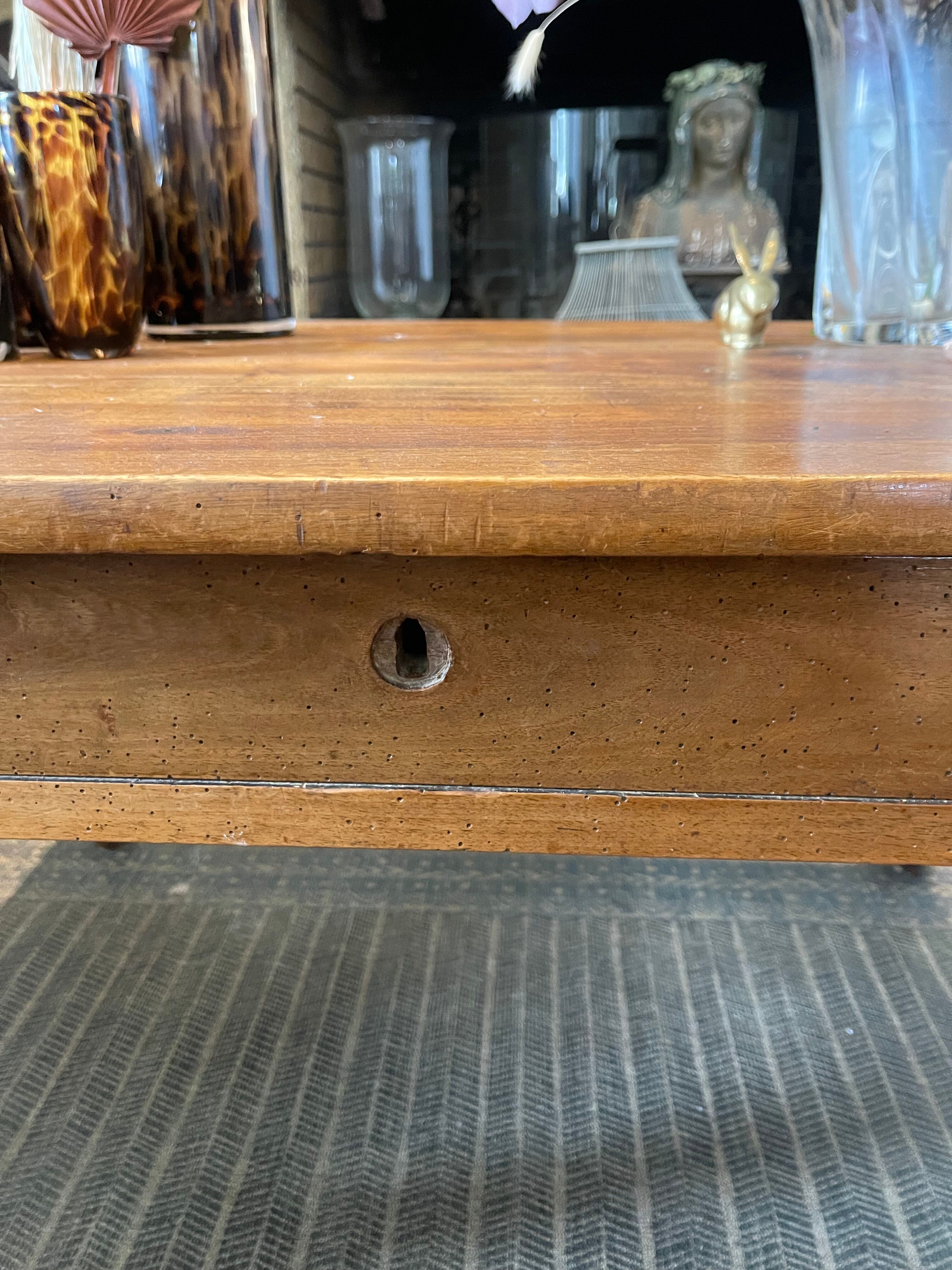 Wooden coffee table