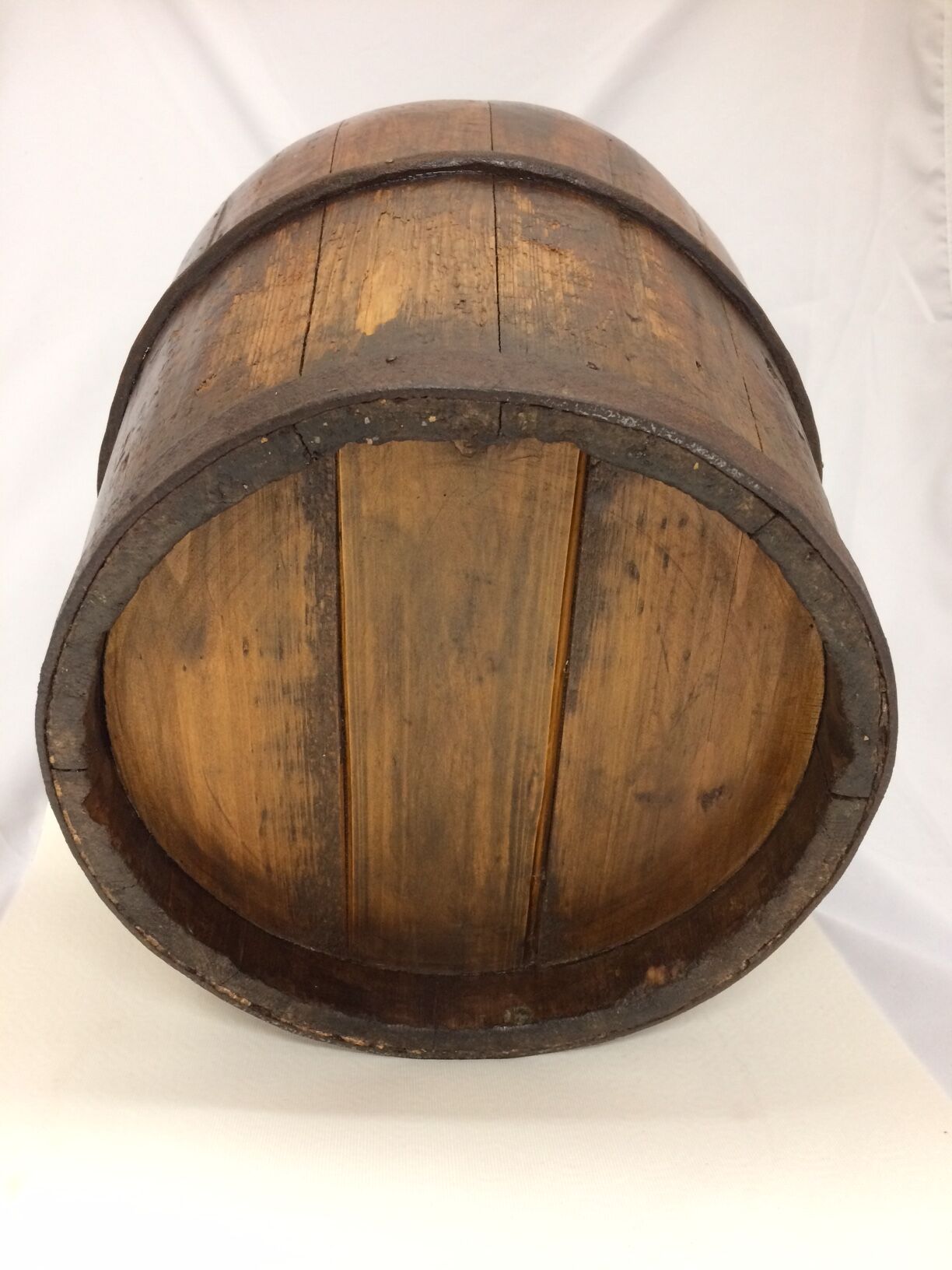 Old Chinese wooden bucket