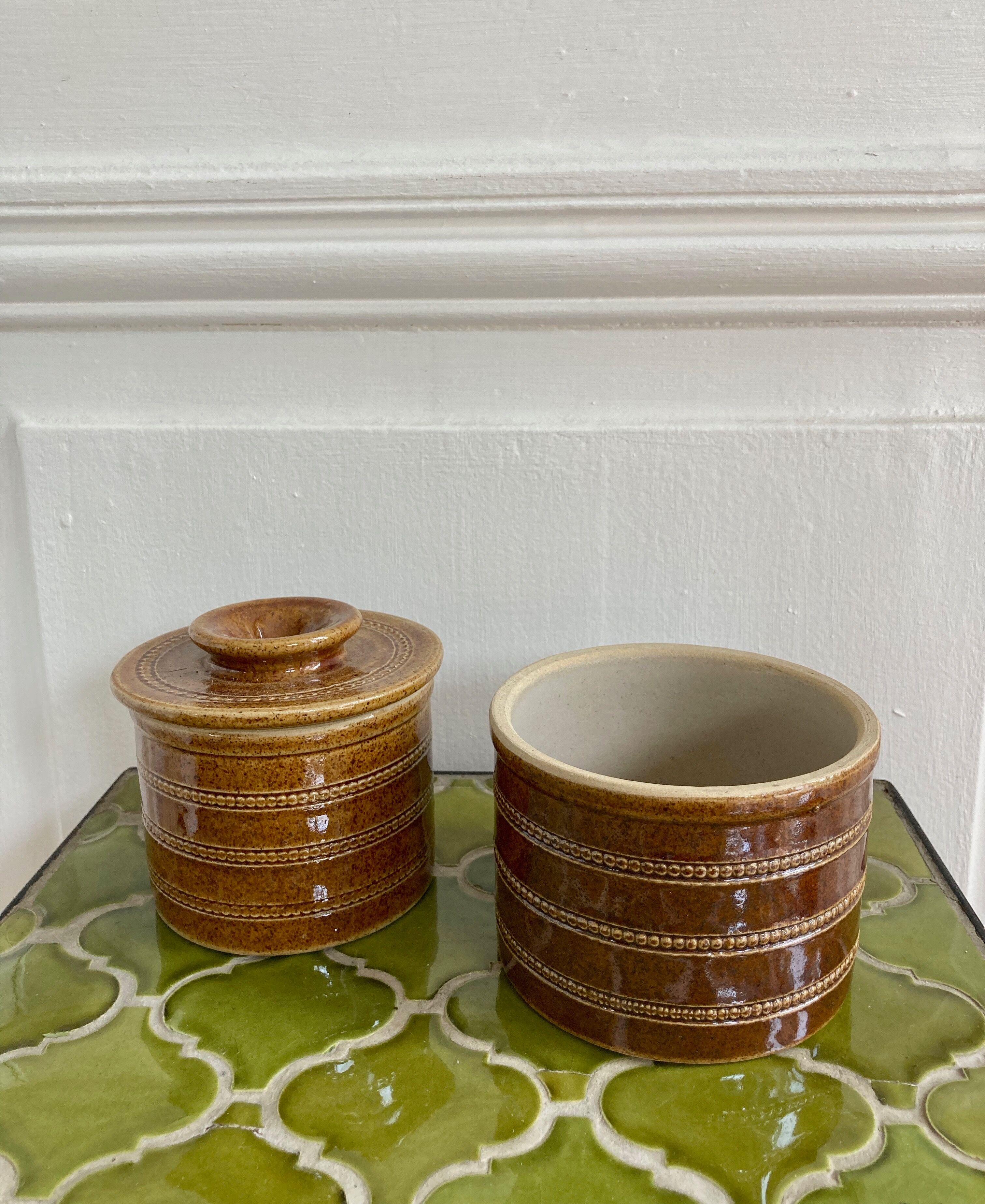 Butter ceramic pots