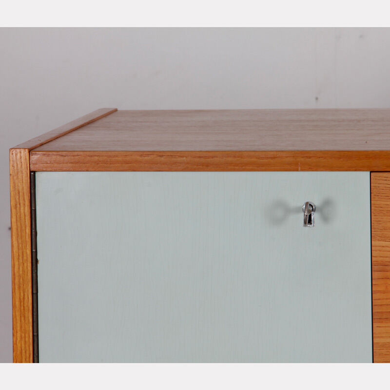 Vintage wooden storage by UP Zavody, 1960