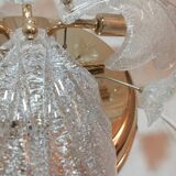 Murano glass ceiling wall light