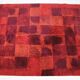 Tapis / moquette géométrique abstrait de style mid-century, années 1970 / Tchécoslovaquie