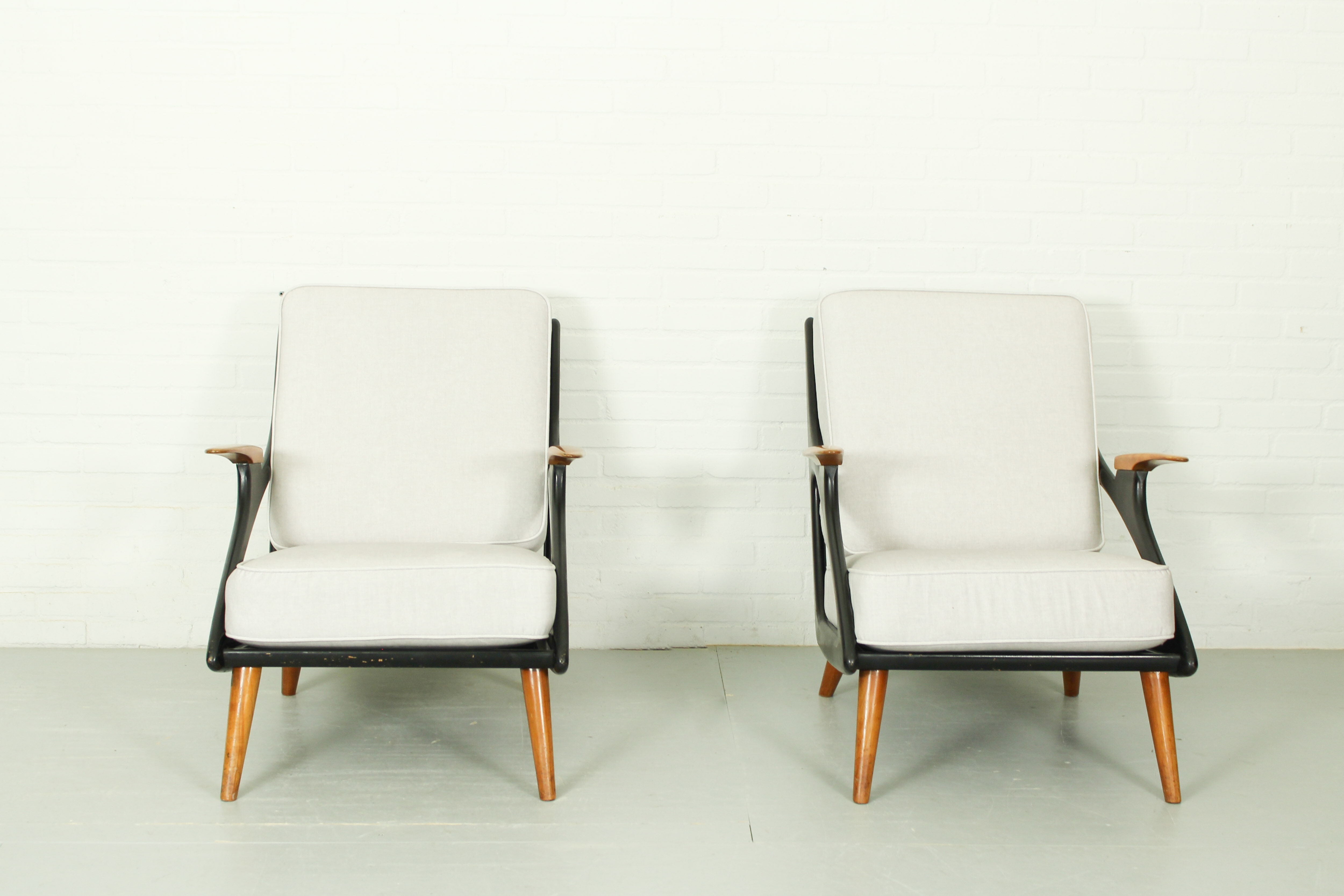 Living Room Set by Spruij Holland, 1954, Set of 3