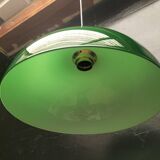 Green opaline pendant light