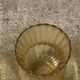 Yellow glass lampshade from the 50s TBE