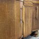 1950s English Art Deco oak sideboard