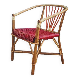 Children's rattan chair