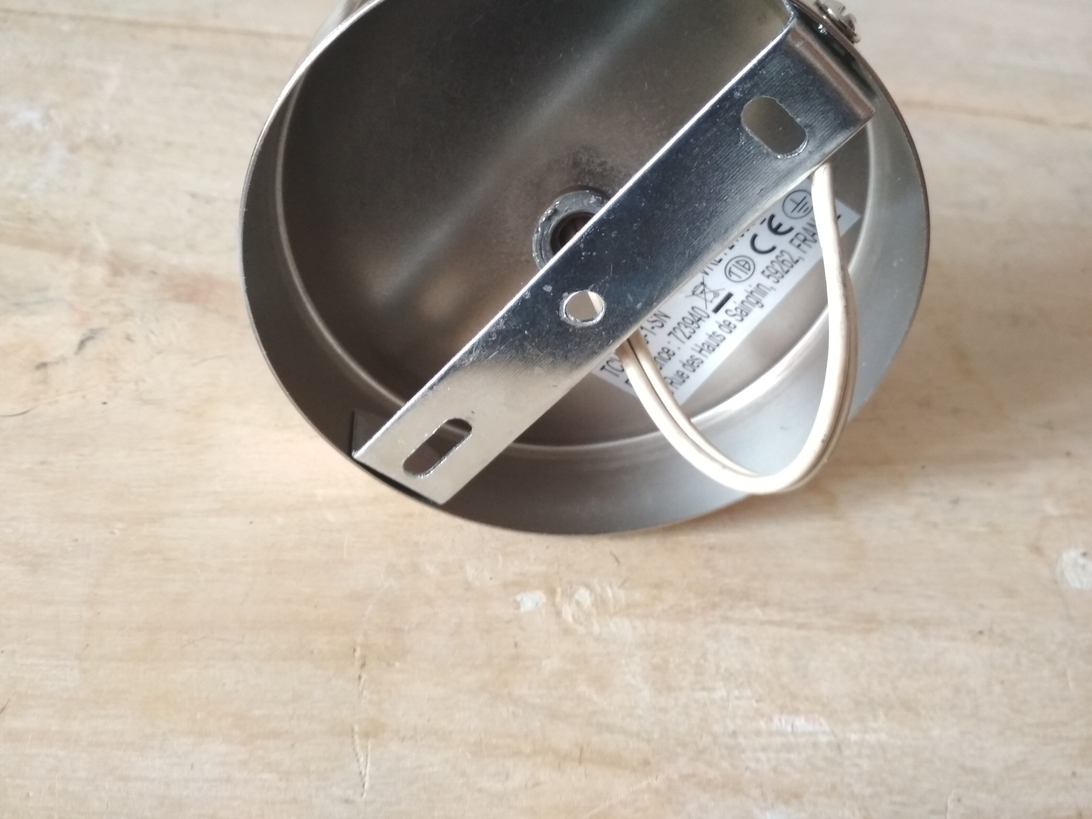 Industrial wall lamp office - flexible rod