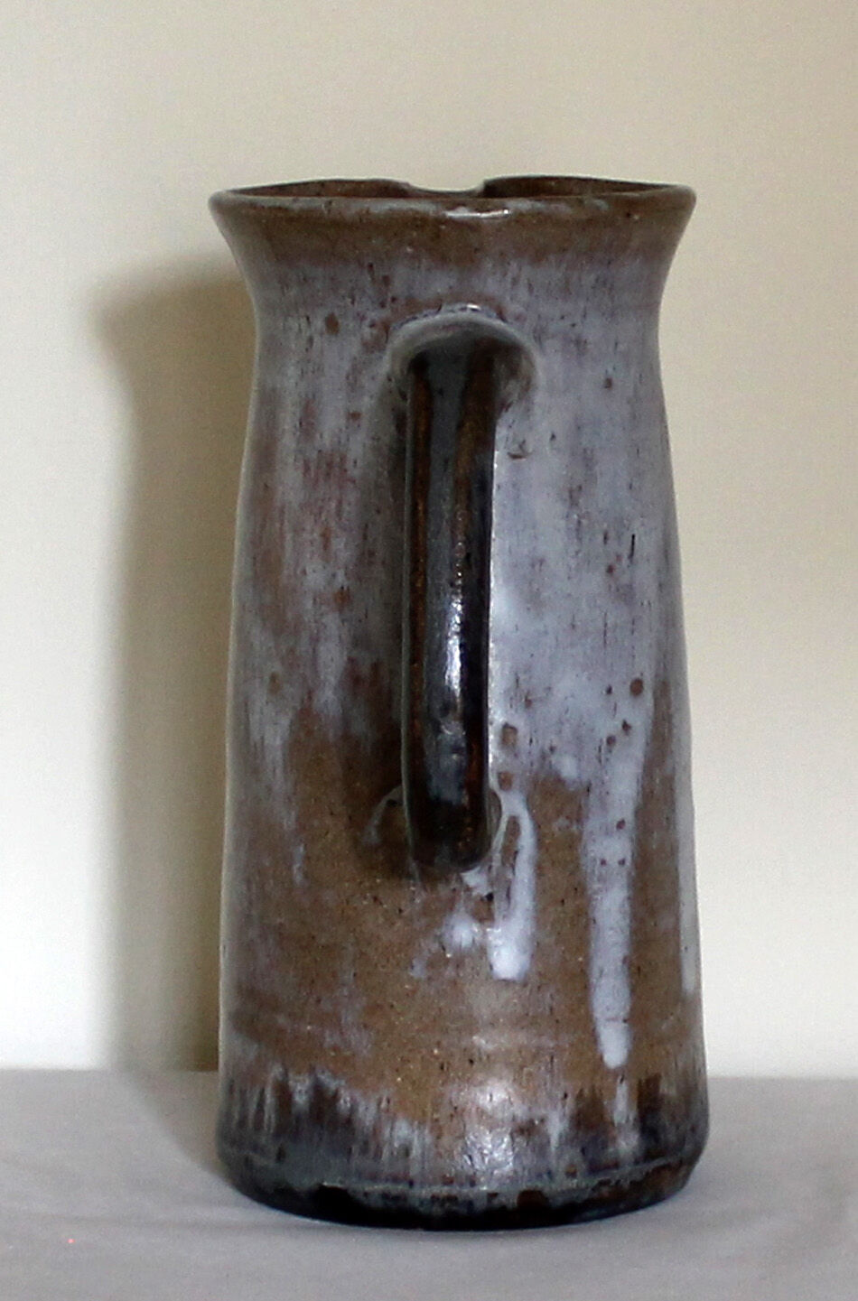 Large stoneware pitcher