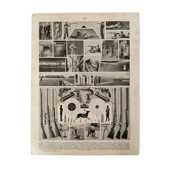 Photographic plate on the 1928 shooting