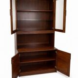 Vintage display cabinet in solid wood – mid-century spirit from the 60s/70s.