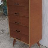 Vintage chiffonnier 1950 feet compass