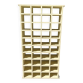 Wooden locker sorting unit