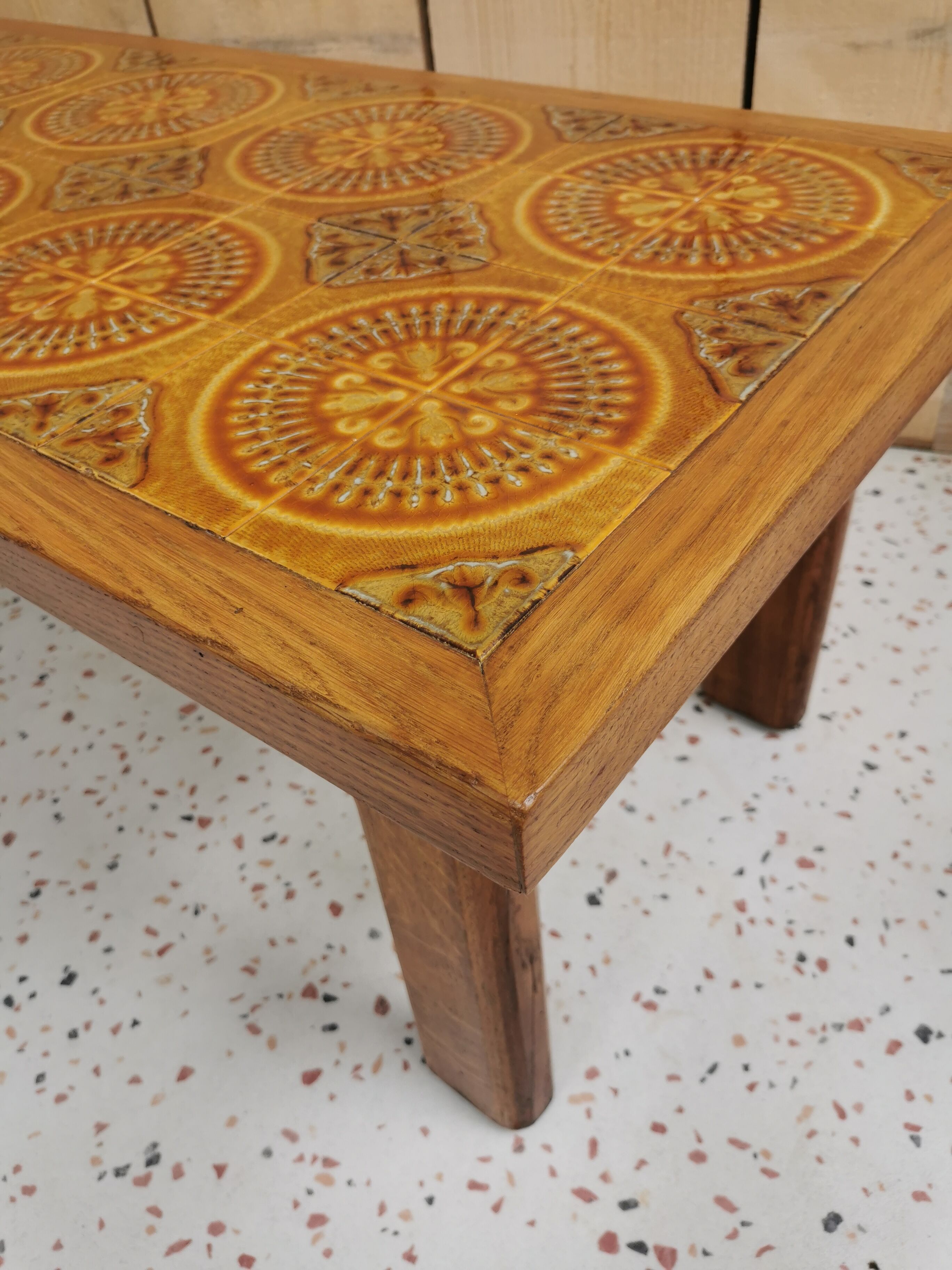 Ceramic coffee table