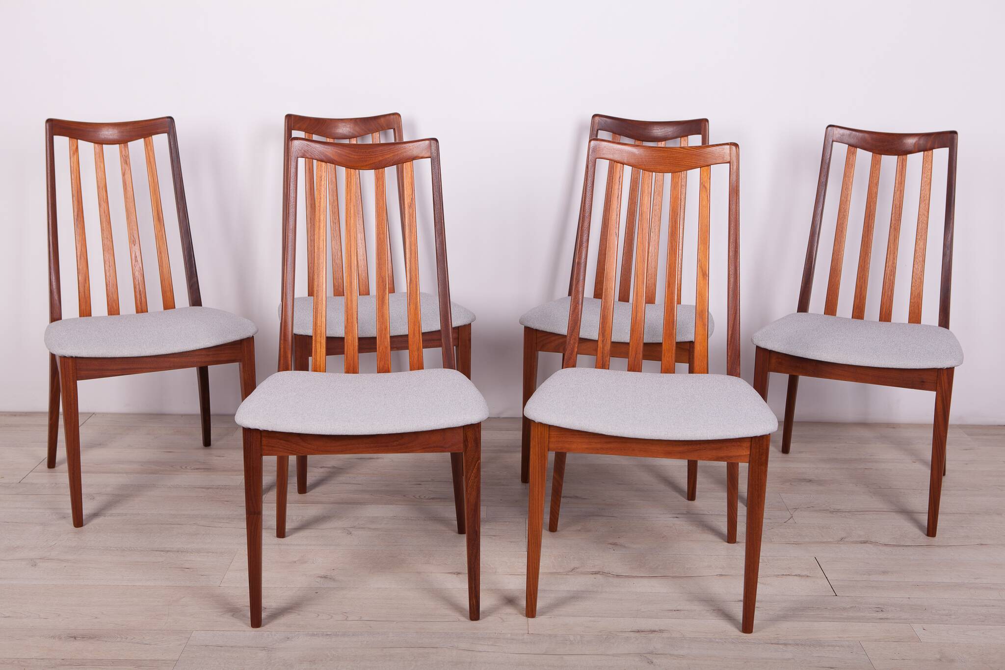 Teak Dining Chairs by Leslie Dandy for G-Plan, 1960s, Set of 6