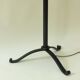 Neoclassical floor lamp in wrought iron